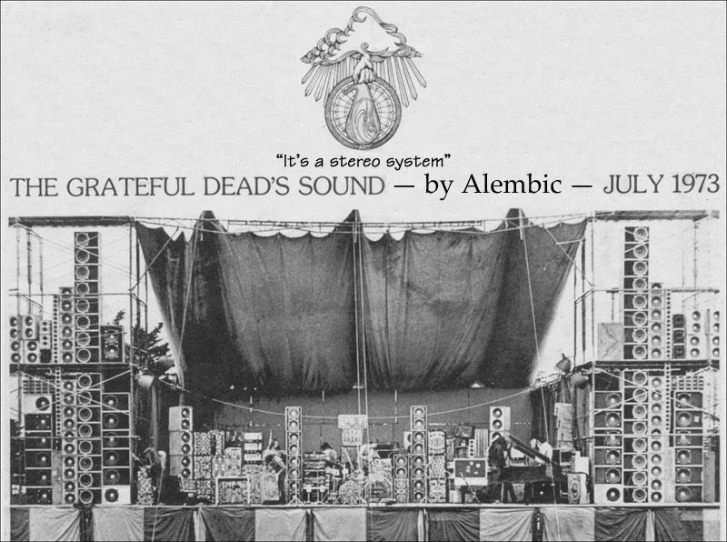 July 1973 Grateful Dead sound
