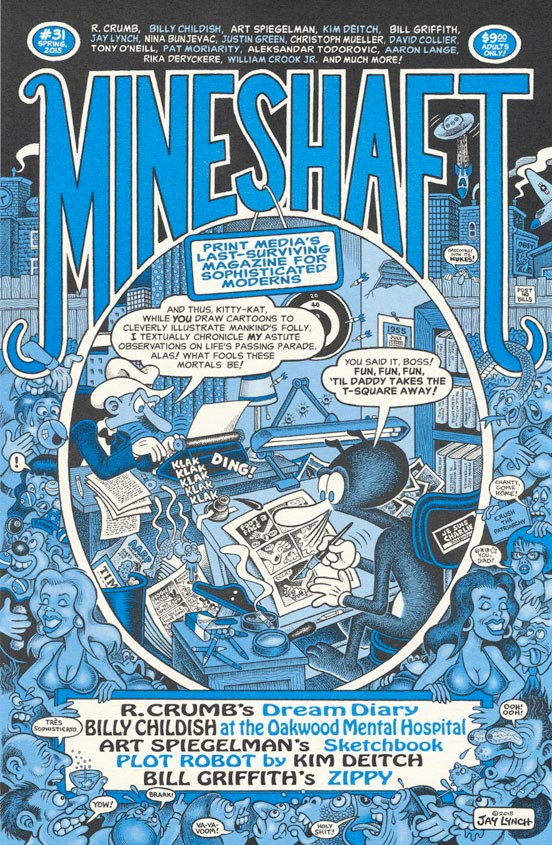 Mineshaft cover by Jay Lynch