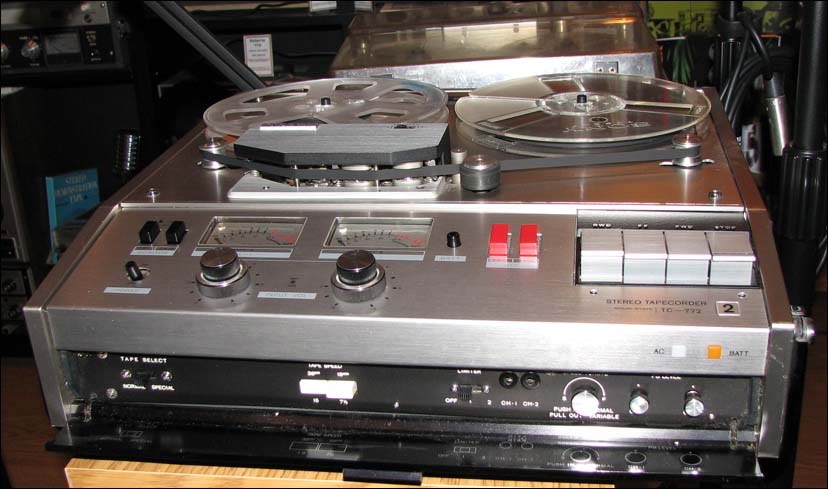 Sony770 tape deck used by Bear